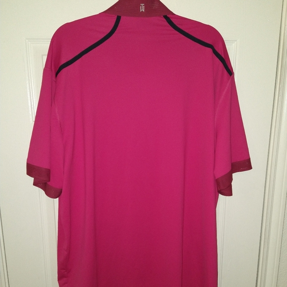 Nike Tiger Woods New York Giants NFL Short Sleeve Polo Shirt Men's sz XXL - Picture 5 of 10